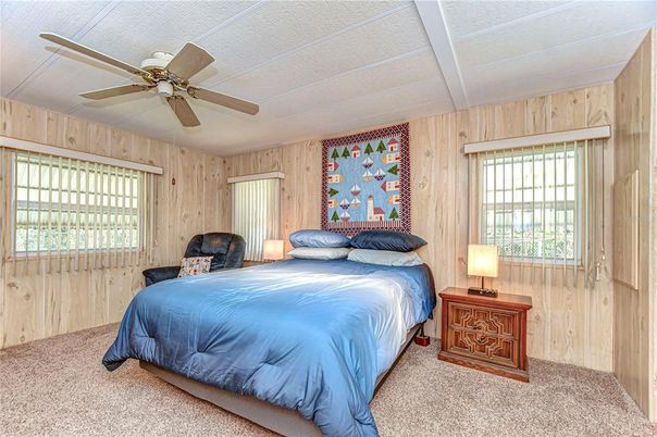 Bedroom, Interior, Wooden Walls