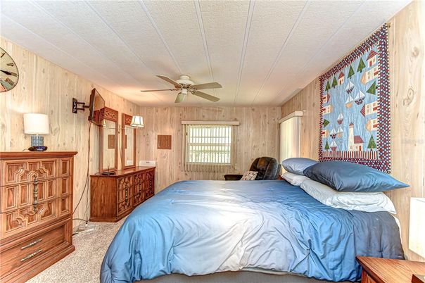 Bedroom, Interior, Wooden Walls