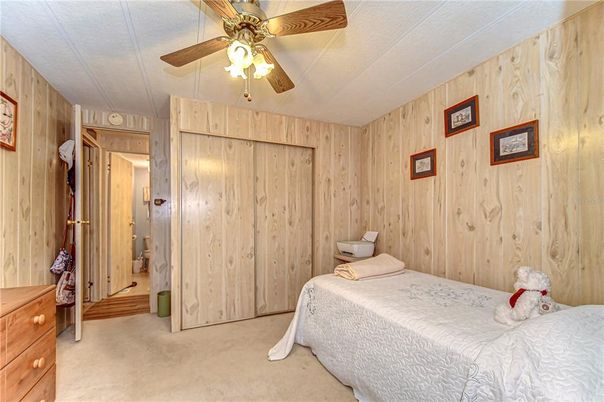 Bedroom, Interior, Wooden Walls