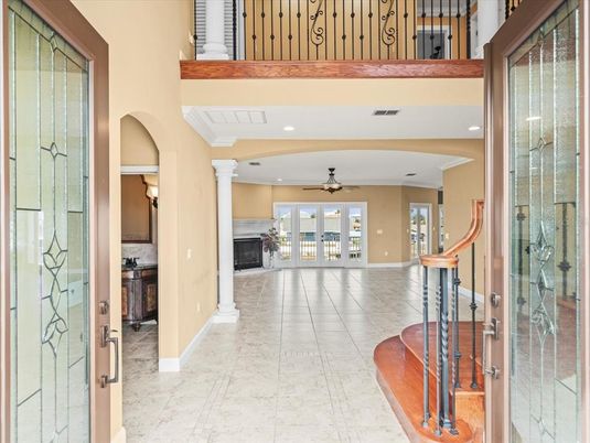 Fireplace, Interior, Recessed Lighting