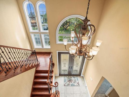 Chandelier, Interior