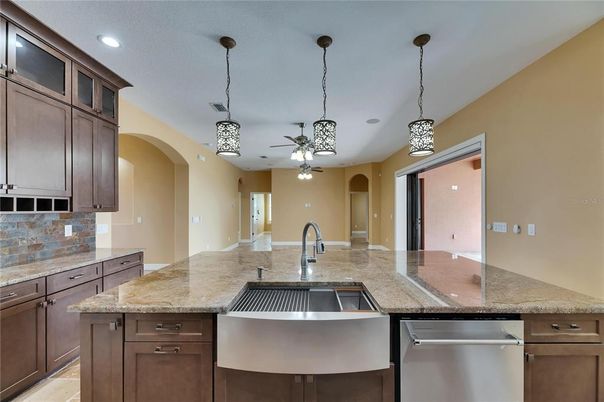 Interior, Kitchen, Pendant Lights, Recessed Lighting