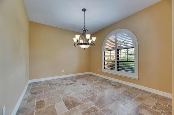 Chandelier, Empty room, Interior