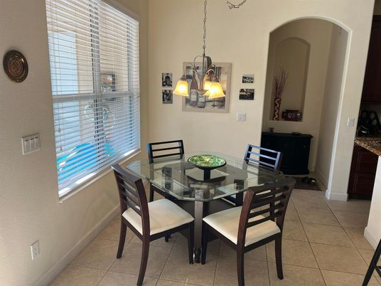Dining room, Interior, Pendant Lights