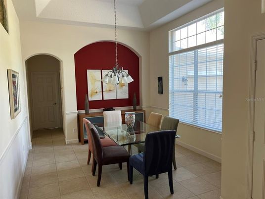 Chandelier, Dining room, Interior