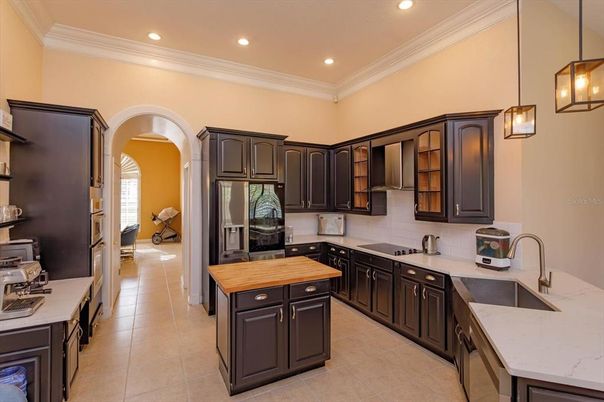 Interior, Kitchen, Pendant Lights, Recessed Lighting
