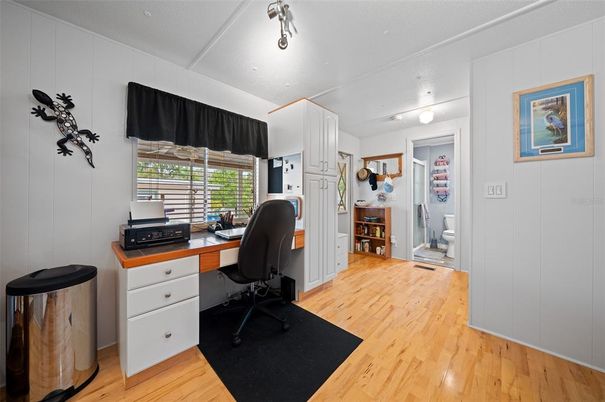 Home Office, Interior, Wood Texture Flooring