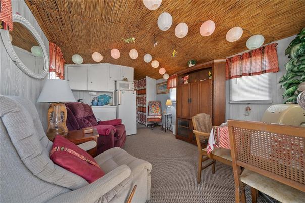 Interior, Kitchen, Living room, Wooden Ceilings