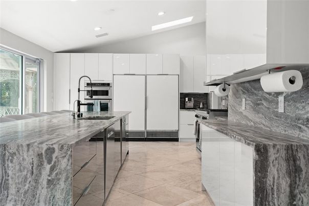 Interior, Kitchen, Recessed Lighting, Stainless Steel Appliances