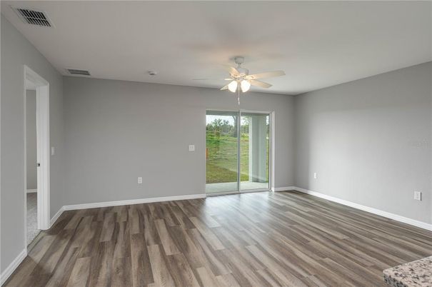 Empty room, Interior, Wood Texture Flooring