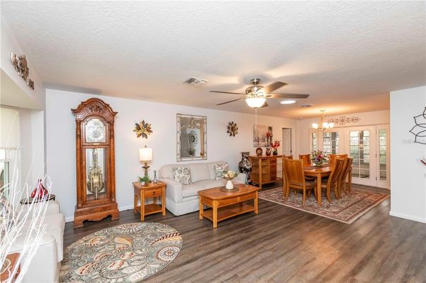 Dining room, Interior, Living room, Wood Texture Flooring