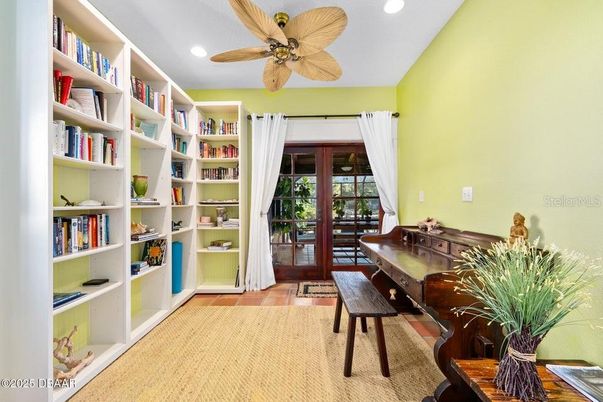 Home Office, Interior, Recessed Lighting