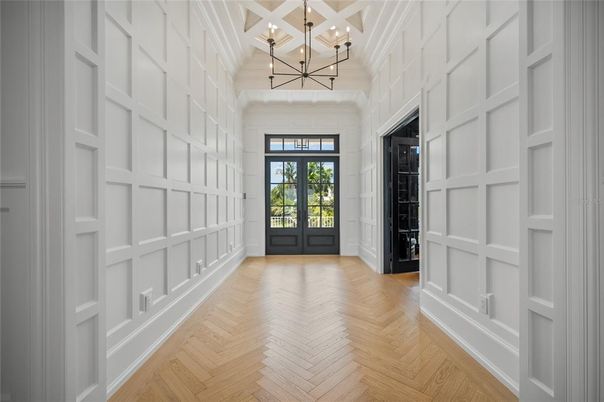 Interior, Pendant Lights, Wood Texture Flooring