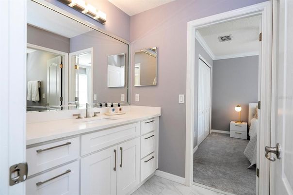 Bathroom, Dual Sink Vanities, Interior, Marble