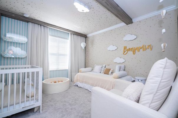 Bedroom, Interior, Wooden Beams