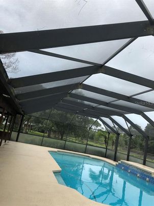Glass Ceilings, Interior, Pool, Sun Room