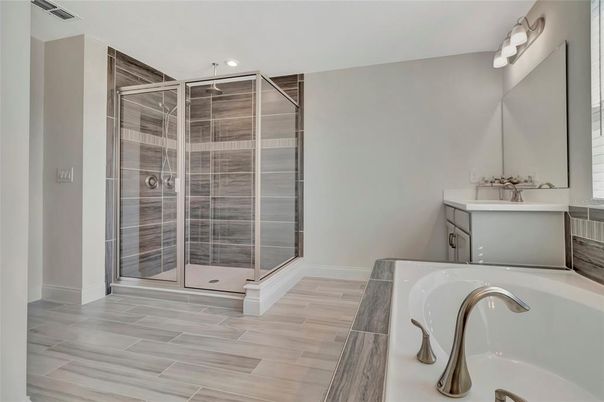 Bathroom, Glass Shower, Interior