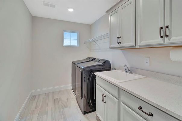 Interior, Recessed Lighting, Washer
