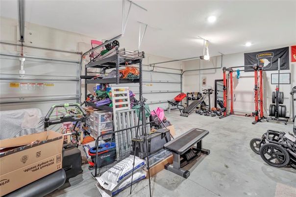 Fitness Equipment, Interior, Recessed Lighting
