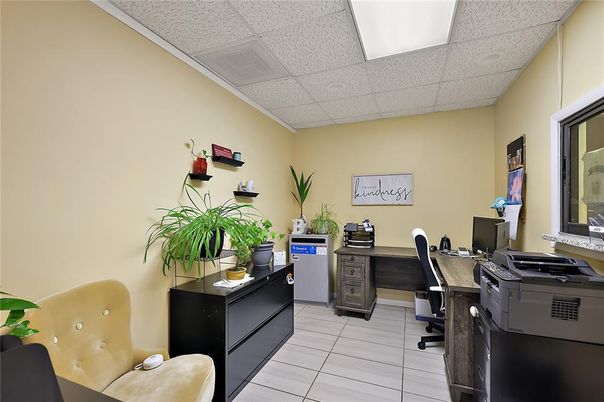 Home Office, Interior, Recessed Lighting