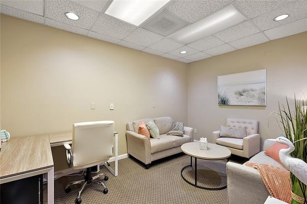 Home Office, Interior, Recessed Lighting