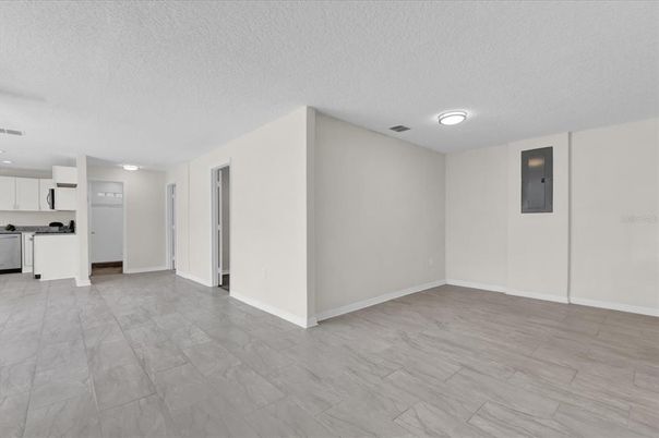 Empty room, Interior, Kitchen