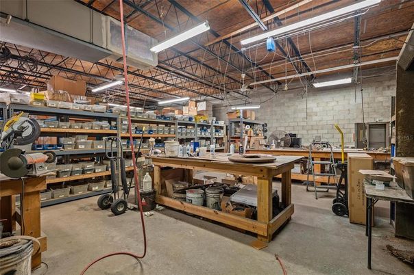 Fitness Equipment, Interior, Stone Walls