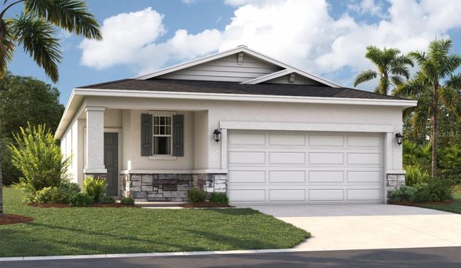 Attached, Exterior, Facade, Modern