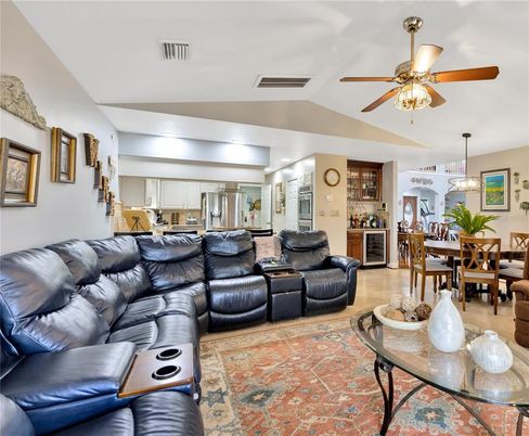 Dining room, Interior, Kitchen, Living room, Pendant Lights