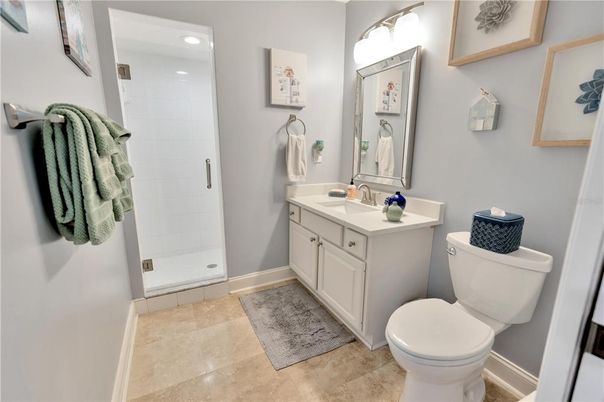 Bathroom, Interior, Recessed Lighting