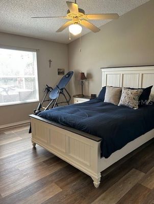 Bedroom, Fitness Equipment, Interior, Wood Texture Flooring