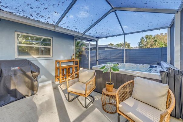 Glass Ceilings, Hot Tub, Interior, Sun Room