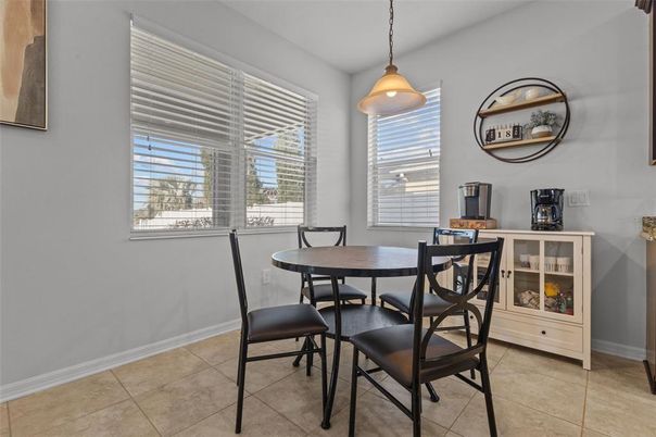 Dining room, Interior, Pendant Lights