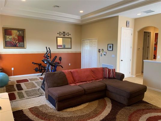 Fitness Equipment, Interior, Living room, Recessed Lighting