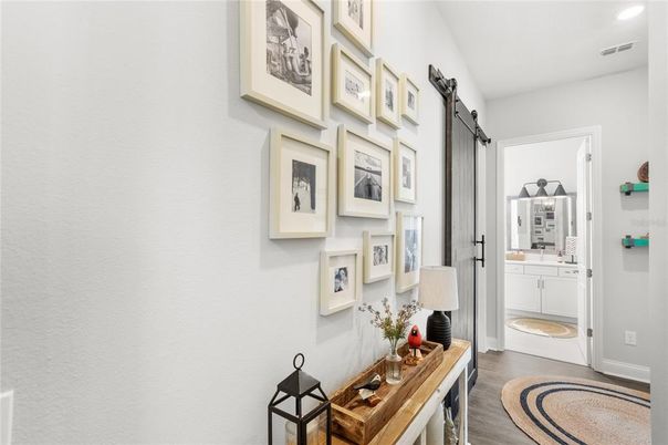 Interior, Recessed Lighting, Wood Texture Flooring