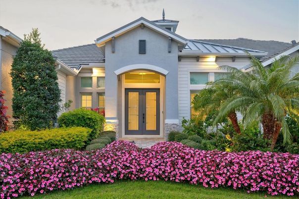 Exterior, Facade, Spanish Mediterranean