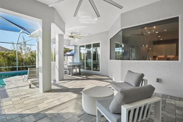 Glass Ceilings, Interior, Pool, Recessed Lighting, Sun Room