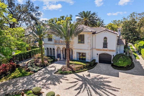 Backyard, Exterior, Facade, Mediterranean