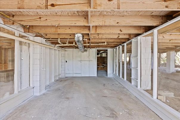 Interior, Wooden Beams