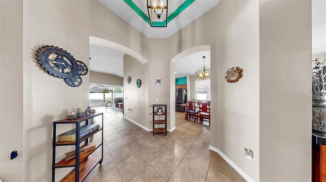 Dining room, Interior, Pendant Lights