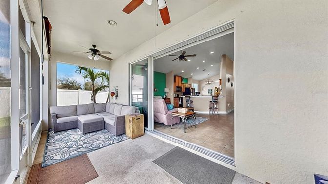 Interior, Kitchen, Living room, Recessed Lighting