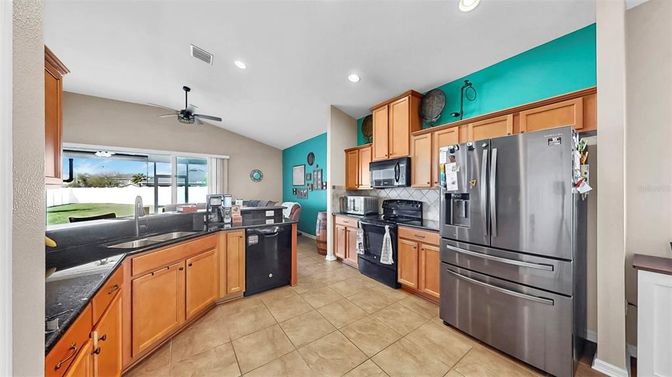Interior, Kitchen, Recessed Lighting