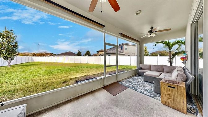 Backyard, Interior, Sun Room