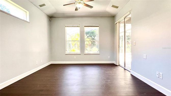 Empty room, Interior, Wood Texture Flooring