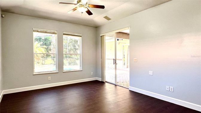 Empty room, Interior, Wood Texture Flooring