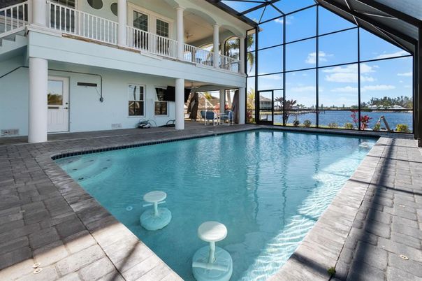 Glass Ceilings, Interior, Pool, Sun Room, Water