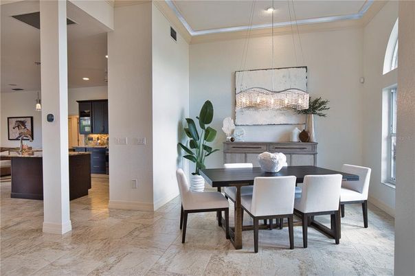 Chandelier, Dining room, Interior, Pendant Lights, Recessed Lighting