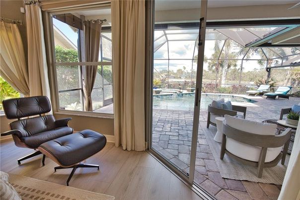 Glass Ceilings, Interior, Sun Room, Wood Texture Flooring