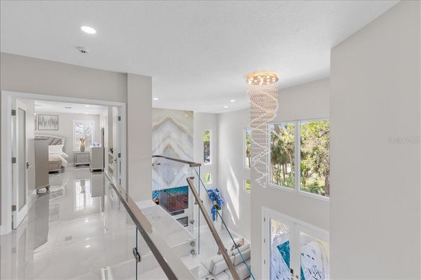 Chandelier, Interior, Recessed Lighting
