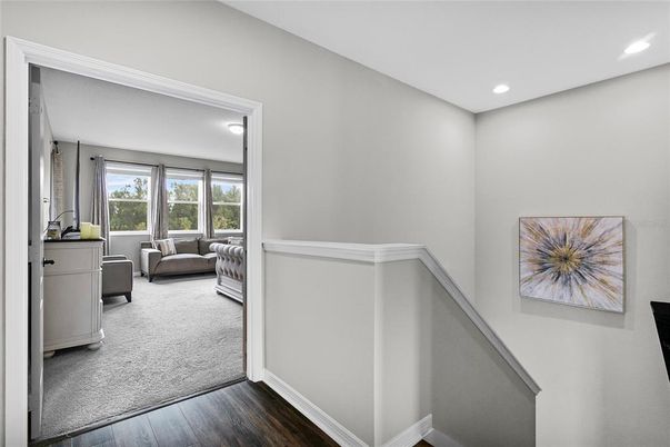 Interior, Recessed Lighting, Wood Texture Flooring